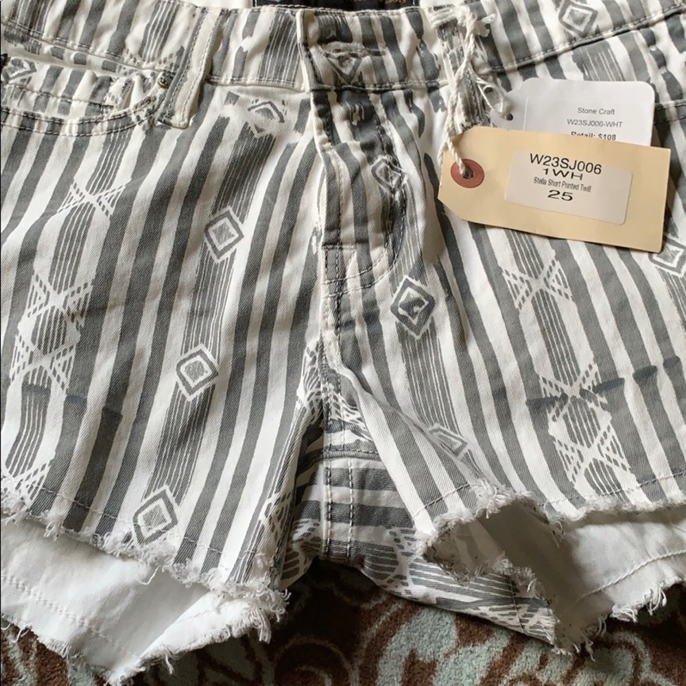 Short printed twill - Picture 4 of 5